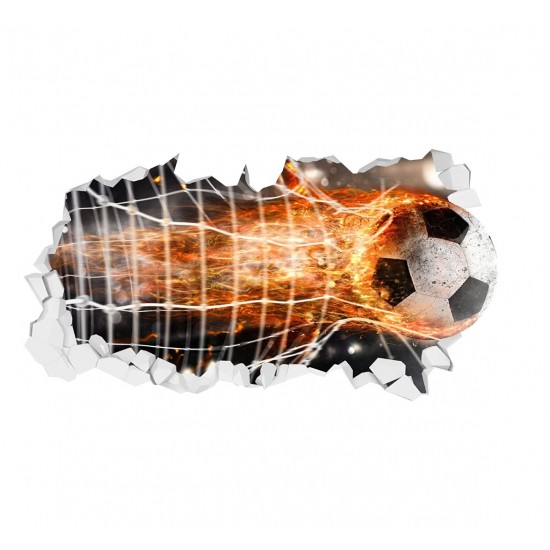 Sticker decorativ cu Fotbal, 85 cm, 1125STK Sticker decorativ cu Fotbal, 85 cm, 1125STK