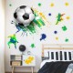 Sticker decorativ cu Fotbal, 90 cm, 1123STK Sticker decorativ cu Fotbal, 90 cm, 1123STK
