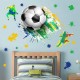 Sticker decorativ cu Fotbal, 90 cm, 1123STK Sticker decorativ cu Fotbal, 90 cm, 1123STK