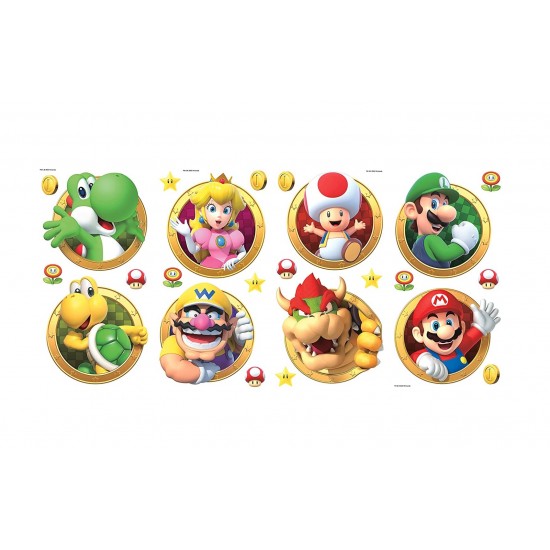 Sticker decorativ cu Mario, 100 cm, 1103STK