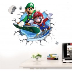 Sticker decorativ cu Mario, 50 cm, 1102STK