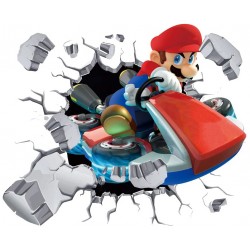 Sticker decorativ cu Mario, 50 cm, 1109STK