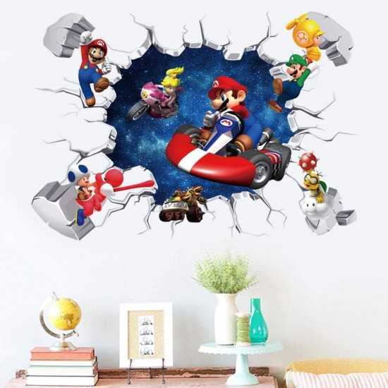 Sticker decorativ cu Mario, 60 cm, 1106STK