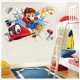 Sticker decorativ cu Mario, 70 cm, 1105STK