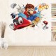 Sticker decorativ cu Mario, 70 cm, 1105STK