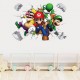Sticker decorativ cu Mario, 70 cm, 1107STK