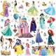 Sticker decorativ cu Printese, 70 cm, 1114STK