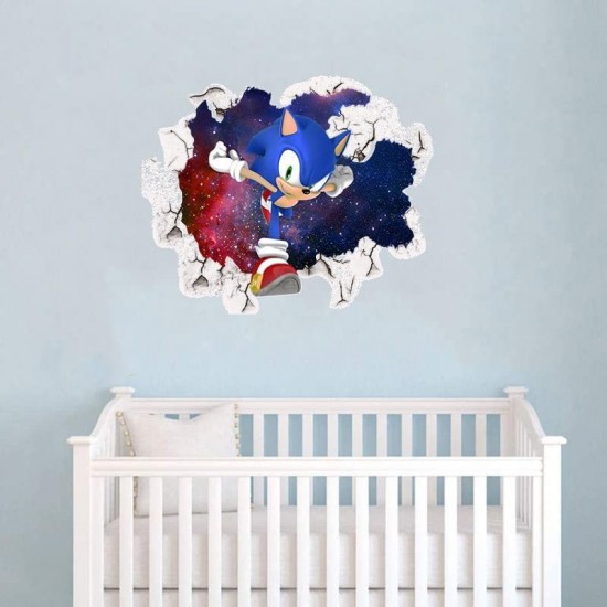 Sticker decorativ cu Sonic, 60 cm, 1115STK Sticker decorativ cu Sonic, 60 cm, 1115STK