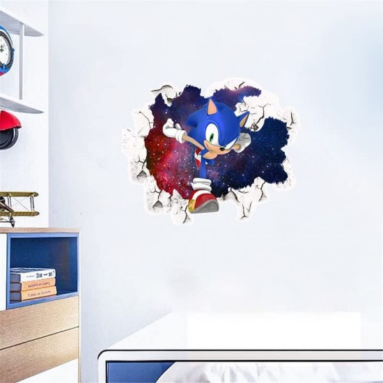 Sticker decorativ cu Sonic, 60 cm, 1115STK Sticker decorativ cu Sonic, 60 cm, 1115STK