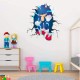 Sticker decorativ cu Sonic, 80 cm, 1119STK Sticker decorativ cu Sonic, 80 cm, 1119STK