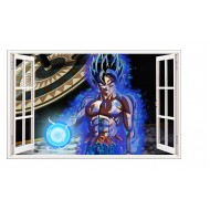 Sticker decorativ, fereastra 3D,  Dragon Ball, 85 cm, 1026STK