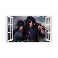 Sticker decorativ, fereastra 3D,  Naruto, 85 cm, 1028STK
