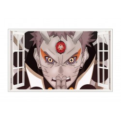 Sticker decorativ, fereastra 3D,  Naruto, 85 cm, 1053STK
