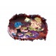 Sticker decorativ, gaura in perete 3D,  Dragon Ball, 85 cm, 1021STK