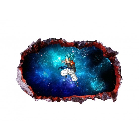 Sticker decorativ, gaura in perete 3D, Dragon Ball, 85 cm, 1022STK-1 Sticker decorativ, gaura in perete 3D, Dragon Ball, 85 cm, 1022STK-1