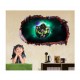 Sticker decorativ, gaura in perete 3D,  Dragon Ball, 85 cm, 1023STK-1