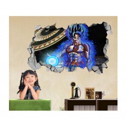 Sticker decorativ, gaura in perete 3D, Dragon Ball, 85 cm, 1026STK-2 Sticker decorativ, gaura in perete 3D, Dragon Ball, 85 cm, 1026STK-2