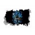 Sticker decorativ, gaura in perete 3D,  Dragon Ball, 85 cm, 1027STK-2