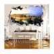 Sticker decorativ, gaura in perete 3D, Fauna, 85 cm, 161STK-2 Sticker decorativ, gaura in perete 3D, Fauna, 85 cm, 161STK-2