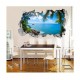 Sticker decorativ, gaura in perete 3D,  Mare, 85 cm, 181STK-1