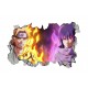 Sticker decorativ, gaura in perete 3D,  Naruto, 85 cm, 1020STK