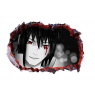 Sticker decorativ, gaura in perete 3D,  Naruto, 85 cm, 1030STK
