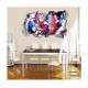 Sticker decorativ, gaura in perete 3D,  Naruto, 85 cm, 1031STK