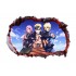 Sticker decorativ, gaura in perete 3D,  Naruto, 85 cm, 1054TK-1