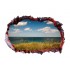 Sticker decorativ, gaura in perete 3D,  Ocean, 85 cm, 163STK-1