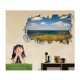 Sticker decorativ, gaura in perete 3D,  Ocean, 85 cm, 163STK-2
