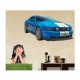 Sticker decorativ masina,  3D, 80 cm, 1011STK-3