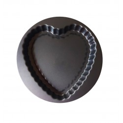 Tava de copt pentru placinta, Inima, 27 cm, 352COF