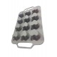 Tava din silicon, 12 Inimioare, 37 cm, CooKstyle, 128COF