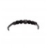Bratara cu pietre naturale, Onix, Black Stone, A4B142