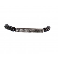 Bratara cu pietre naturale, Onix, Black Stone, A4B170