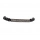Bratara cu pietre naturale, Onix, Black Stone, A4B170