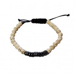 Bratara cu pietre naturale, Onix, Stone, A4B156