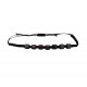 Bratara cu snur ajustabil, Black, A4B118