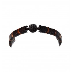 Bratara cu snur ajustabil, Black Charm, A4B113