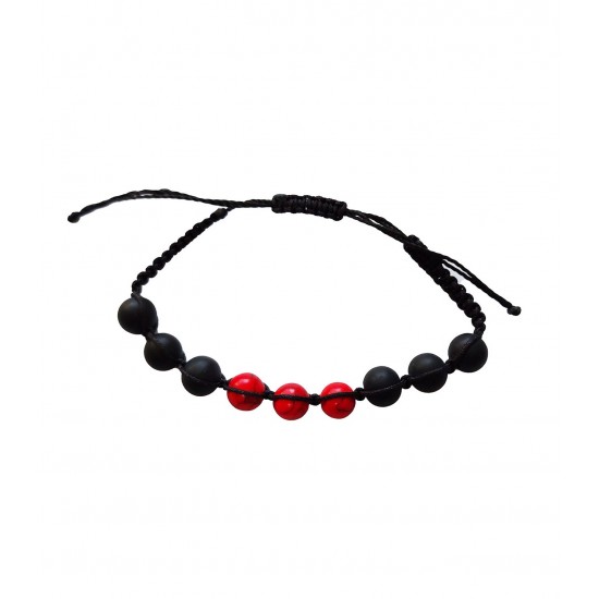 Bratara cu snur ajustabil, Red, A4B121
