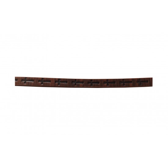 Bratara  din piele ecologica, Cruce, A4B81