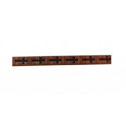 Bratara din piele ecologica, Cruce, A4B82