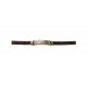 Bratara din piele ecologica, Cruce, Inox, A4B103