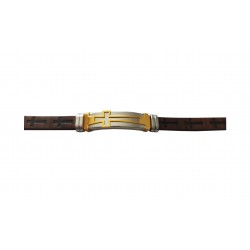 Bratara din piele ecologica, Cruce, Inox, A4B105