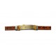 Bratara din piele ecologica, Cruce, Inox, A4B107