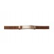 Bratara din piele ecologica, Inox, A4B58