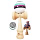 Kendama din lemn natural, Bila lemn + Sticker Waterproof USA pentru telefon, 176KD