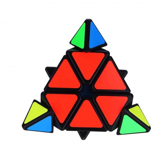 Cub Magic 3x3x3 Magic cube Piramid Black, 232CUB-1 Cub Magic 3x3x3 Magic cube Piramid Black, 232CUB-1