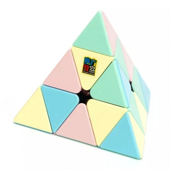 Cub Magic 3x3x3 Moyu MoFang Meilong Pyraminx, Stickerless macaron, 254CUB-1