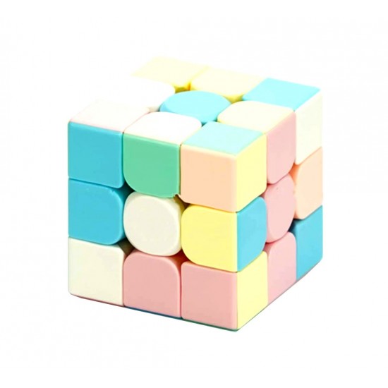 Cub Magic 3x3x3 Moyu MoFang Meilong, Stickerless macaron, 245CUB-1